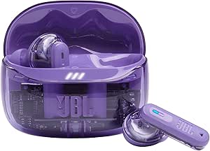 JBL Tune BEAM2 Kulakiçi TWS Kulaklık, Ghost Mor
