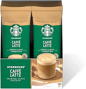 Starbucks Caffè Latte Premium Kahve Karışımı, 10×18 g
