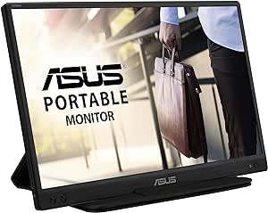 Asus Zenscreen ‎MB166C 15.6 Taşınabilir Usb Monitör Ips 1920×1080 5Ms Usb Type-C, 3 Yıl Mat Ekran, USB Type-C to A Adaptör, Düşük Mavi Işık Monitör, Siyah