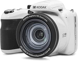 Kodak Astro Zoom AZ425/42x Yakınlaştırma Dijital Fotoğraf Makinesi-Beyaz