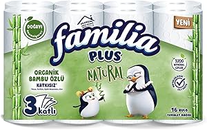 Familia Plus Natural Tuvalet Kağıdı 16 Lı