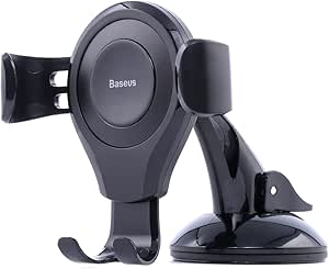 Baseus Osculum, Araç/Otomobil İçi Cep Telefonu Tutucu, Siyah, Telesopik, Kolay Kullanım