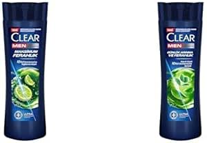 Clear Men Kepeğe Karşı Etkili Şampuan Maksimum Ferahlık 350 ml ve Clear Men Kepeğe Karşı Etkili Şampuan Günlük Arınma ve Ferahlık 350 ml