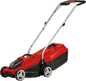 Einhell Akülü Çim Biçme Makinesi GE-CM 18/32 Li-Solo Power X-Change (li-ion, kömürsüz motor, 3 kademeli eksenel kesme yüksekliği ayarı 30-70 mm)