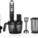 Korkmaz Mia Multi Blender Set SiyahKrom