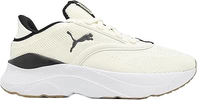 PUMA Kadın Softride Mayve Wn s-Warm White-PUMA Black-Fizzy Apple Low Boot 37.5