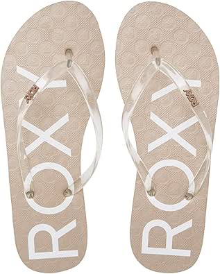 Roxy Viva Jelly kadın sandaleti, parmak arası terlik, Champagne, 38 EU