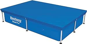 Bestway 58105 Prefabrik Havuz Kapama Bezi (259 Cm X 170 Cm) , Standart