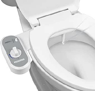 Greenco Bidet Fresh su spreyi, elektriksiz, mekanik bide WC oturağı sabitleme
