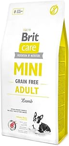 Brit Care Adult, Minik Irk – Yetişkin Köpekler İçin, Tahılsız, Hipoalerjenik Kuzu Etli Kuru Mama, 2 kg