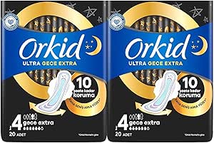 Orkid Ultra Ekstra Cesaret Paketi Gece Ekstra 40’lı Yeni