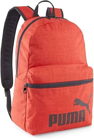 Puma PUMA Phase Backpack III Unisex Yetişkin Sırt Çantası, Electric Blush-Heather, Tek Beden
