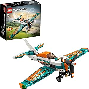 LEGO Technic Yarış Uçağı 42117 – 7 Yaş ve Üzeri Yüksek Performanslı Oyuncak Arabaları Seven Çocuklar için Koleksiyonluk Yaratıcı Oyuncak Model Yapım Seti (154 Parça)