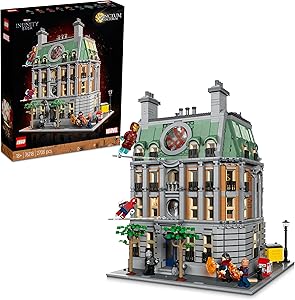 LEGO | Marvel Sanctum Sanctorum 76218 – Yetişkin Model Severler için Koleksiyonluk Doctor Strange Modüler Yapım Seti (2708 Parça)
