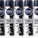 NIVEA Men Erkek Sprey Deodorant Black&White Invisible Original 48 Saat Anti-perspirant Koruma 150 ml x5 Adet