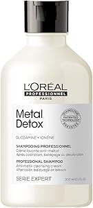 L’OREAL PROFESSIONNEL PARIS İşlem Görmüş ve Yıpranmış Saçlar için Metal Karşıtı Arındırıcı Metal Detox Şampuan 300 ml