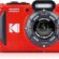 Kodak Pixpro WPZ2/4x Yakınlaştırma Su Altı Fotoğraf Makinesi-Kımızı
