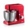 Ariete Gourmet Professional Mutfak Şefi Kırmızı 1598/01-7 Litre Geniş Hazne, Gurme Profesyonel Stand Mikser, Planet Yoğurma Makinesi, 1200 Watt, 6 Hızlı, Darbe Fonksiyonu, Sıçrama Önleyici Kapak