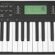 MIDIPLUS EK490+ 49-Tuş Yarı Ağırlıklı Piyano Klavyesine sahip MIDI Controller (128 GM Ses Bankası)