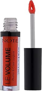 Note Le Volume Plump & Care Lipgloss 05 No Fear Red Dudak Parlatıcısı, Kırmızı