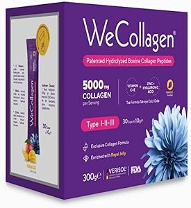 WeCollagen Tip 1-2-3 Toz Kolajen Saşe 30x10gr