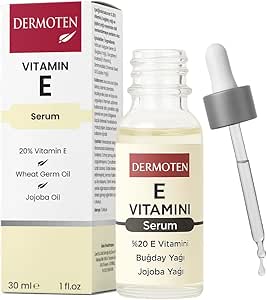 Dermoten E Vitamini Nemlendirici Cilt Bakım Serumu 30 ml