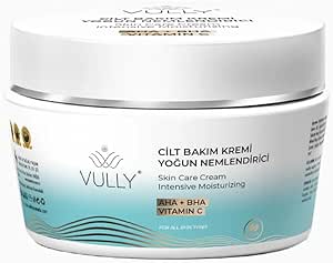 Vully Aydınlatıcı Nemlendirici Renk Tonu Eşitleyici ve Yenileyici Yüz Kremi 50 ml Aha, Bha, Vitamin C