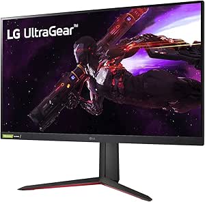 LG Ultragear 32GP750-B 32 İnç QHD (2560 x 1440) IPS Oyun Monitörü, 1ms (GtG) ve 165Hz Yenileme Hızı, AMD FreeSync Premium ile Uyumlu NVIDIA G-SYNC, Ayarlanabilir Eğim/Yükseklik/Eksen -Siyah