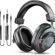 FIFINE Podcast İzleme için Kayıt Üzerinden Kulak Kablolu Kulaklıklar için Stüdyo Monitör Kulaklıklar, Çıkarılabilir Kablolarla Rahat Ekipman Akışı 3,5 mm veya 6,35 mm Jak, Siyah, PC/Mikser-H8