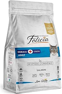 Felicia Kuru Kedi Maması, Somonlu, Az Tahıllı, Yetişkin, Hipoalerjenik, 2 Kg