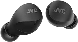 JVC HA-Z66T-B Gumy Mini Kablosuz Kulaklık, Küçük, Ultra Hafif, 3 Ses Modu (Bas/Şeffaf/Normal), Su Geçirmez (IPX4), 23 Saat Pil Ömrü, Bluetooth 5.1, (Siyah HA-Z66T-B-E Kulak İçi