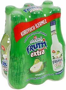Uludağ Frutti Extra Armutlu Soda 250 ml 6’lı Paket