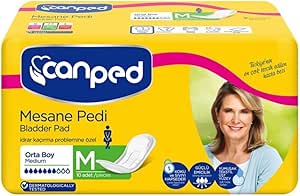 Canped 10lu Mesane Pedi Normal Emicilik