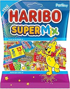 Haribo Supermix Karisik Meyve Jelly Poşet 200 gr