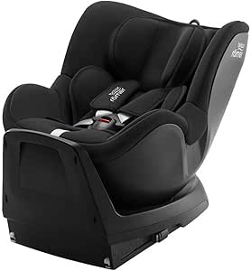 BRITAX RÖMER Dualfix Reboarder oto koltuğu, Yenidoğanlar için ek ve ISOFIX özelliği,40-105 cm i-Size, 0- 4 Yaş, Space Black
