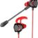 Rampage MG-6 Oyuncu Mikrofonlu Kulaklık 3.5 mm, Kırmızı