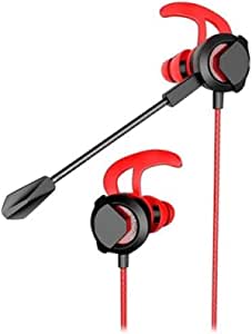 Rampage MG-6 Oyuncu Mikrofonlu Kulaklık 3.5 mm, Kırmızı