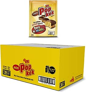 Eti Popkek Mini Muzlu Kek 180 g x 10 Adet
