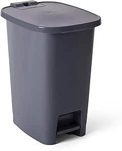 Miss Collection Lüx Serisi Pedallı 10 Litre Çöp Kovası Antrasit