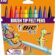 BIC Kids Visaquarelle Fırça Uçlu Boya Kalemi 10 Renk, Fırça Başlı Esnek ve Yumuşak Uç, Yıkanabilir Su Bazlı Boya