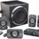 Logitech Z906 5.1 Surround Ses Hoparlör Sistemi, Çoklu Giriş, THX Sertifikalı, 1000 W Dolby Digital/DTS Kod Çözme Özellikli, Siyah