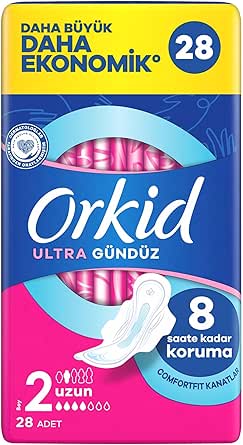 Orkid Ultra Uzun (Boy 2) 28 Adet Hijyenik Ped