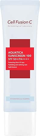 Cell Fusion C Aquatica Nemlendirici Yüksek Koruyucu Tüm Cilt Tipleri Için Güneş Kremi 100 Spf50 /pa 50 gr