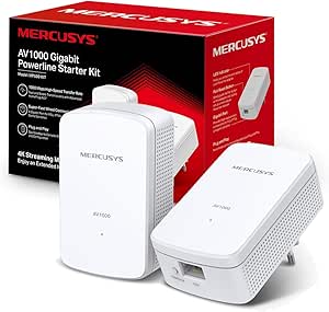 Mercusys MP500 KIT, AV1000 Gigabit Powerline Starter Kit