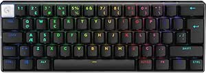 Logitech G PRO X 60 LIGHTSPEED Kablosuz Oyun Klavyesi, Windows PC için Ultra Kompakt TKL%60 Mekanik Klavye, LIGHTSYNC RGB, Çift Katmanlı PBT Tuş Kapakları, GX Optik Dokunsal Anahtarlar, Siyah