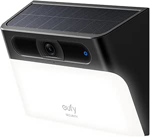 eufy security by Anker 2K Duvar Lambalı S120 Solar Kamera, T81A0