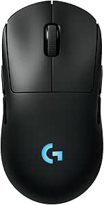 Logitech G PRO 2 LIGHTSPEED Kablosuz Oyun Mouse’u, HERO 2 32K DPI Sensör, 500+ IPS, USB-C Şarj, 4 Özelleştirilebilir Tuş, Sağ ve Sol Elle Kullanıma Uygun, PC/Mac için, Siyah