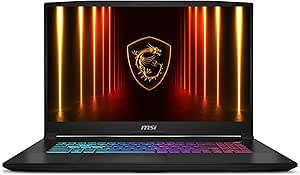 MSI KATANA 17 HX B14WGK-046XTR Dizüstü Bilgisayar, Intel Core I7-14650HX, 17.3 QHD 240Hz, 32GB DDR5, RTX5070 GDDR7 8GB, 1TB SSD, DOS