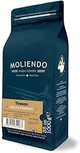 Moliendo Finest Coffe Yemen Mocha Yöresel Kahve (Çekirdek) 1000 g