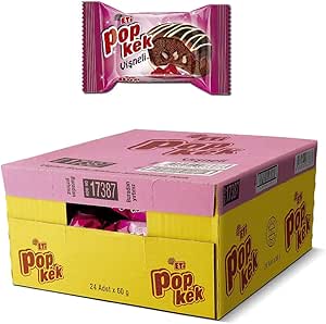 Eti Popkek Vişneli Kek 60 g x 24 Adet